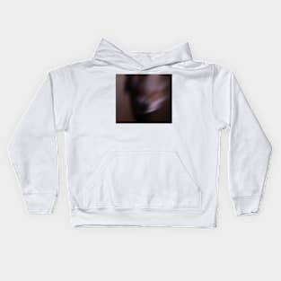 a blurred image with colors Kids Hoodie